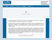 Tablet Screenshot of apcp.com.sg