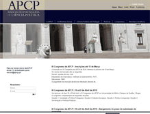 Tablet Screenshot of apcp.pt